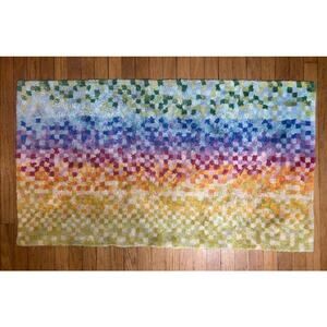 Habidecor Cotton Area Rug Multicolor Portugal 48.75" x 27.75"